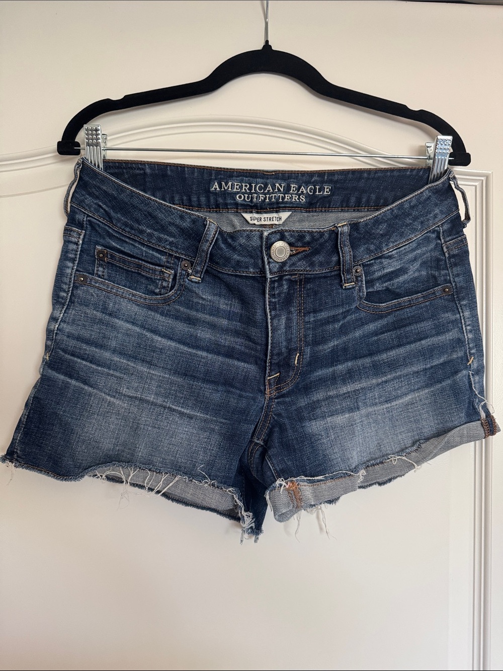 American Eagle Outfitters Shortie Jean Shorts Sz 8